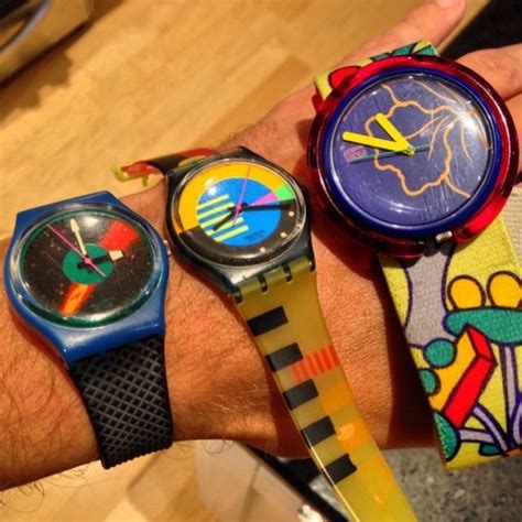 80s style swatch 90s watches.